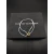 David Yurman Light Blue Double Ring Gold Nylon Cord Bracelet