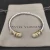 David Yurman 4mm Twisted Cable Pavé Diamond Cuff Bracelet