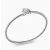 David Yurman 3mm Cable Twist Pavé Diamond Cuff Bracelet, Length 17cm / 19cm