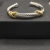 David Yurman 7mm Cable Cuff Bracelet with Double X Station Accent