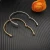 David Yurman 6.2mm Gold Engraved Cable Bangle Bracelet