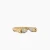 David Yurman Gold Pavé Cable Wrap Ring