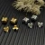 David Yurman 8mm Sterling Silver Pavé White Diamond Pyramid Stud Earrings