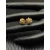 David Yurman Gold 11mm Pavé Cross Stud Earrings