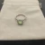 David Yurman Four-Prong Square Green Diamond Ring