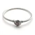 David Yurman 3mm Cable Square Purple Diamond Bracelet