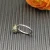 David Yurman 8mm Four-Prong Green Diamond Ring