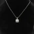 David Yurman 7mm Cushion-Cut Fully Pavé Diamond Necklace
