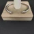 David Yurman 5mm Gold and Silver Cable Cuff Bracelet with Smooth Round End Caps