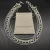 David Yurman Sterling Silver 29mm Multi-Row Chain Necklace