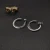 David Yurman Cable Pavé Diamond Silver Hoop Earrings