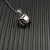 David Yurman Sterling Silver 11mm Four-Prong Champagne Diamond Necklace
