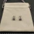 David Yurman 8mm Sterling Silver Pavé White Diamond Pyramid Stud Earrings