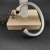 David Yurman 7mm Gold and Silver Double End Cap Red Diamond Cable Bracelet