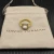 David Yurman Gold Square White Agate Pavé Diamond Ring