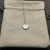 David Yurman Gold Diamond Initial K Disc Pendant Necklace