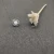 David Yurman 7mm Cable Twist Square White Agate Pendant Necklace, 1.5mm Chain, Length 45cm + 5cm