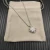 David Yurman Sterling Silver 19mm Sunflower Pendant Necklace