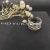 David Yurman Gold and Silver Double X Ring