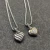David Yurman 17×11mm Heart Pavé Diamond Necklace, 1.5mm Chain, 45+5cm Adjustable Length