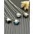David Yurman 11mm Hexagonal Gemstone Pendant Necklace