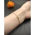 David Yurman 4mm Gold Single Stone Yellow Diamond Bracelet