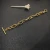 David Yurman Cable Twist Gold Rotating Clasp Bracelet, Length 21cm