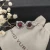 David Yurman 7mm Cable Square Red Diamond Stud Earrings