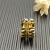 David Yurman 20.5x20mm Gold Cable Spiral Hoop Earrings