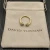 David Yurman 2.3mm Gold Renaissance Peacock Green Pavé Diamond Ring