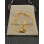 David Yurman Yellow Double Ring Gold Nylon Cord Bracelet