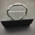 David Yurman Silver Two-Row Cuff Bracelet 13mm, Fits Wrist Size 16cm - 20cm