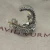 David Yurman Silver Cable Twist Crossover Diamond Earrings