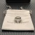 David Yurman Silver-Tone 10mm Diamond Spiral Ring