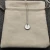 David Yurman Gold Diamond Initial I Disc Pendant Necklace