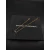 David Yurman 4mm Gold Single Stone Deep Blue Diamond Bracelet