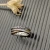 David Yurman Silver and Gold Pavé Twisted Cable Cylinder Ring
