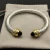 David Yurman 7mm Gold Black Diamond Head Gemstone Bracelet, Fits Wrist Sizes 16–20cm
