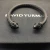 David Yurman 7mm Black Colorful Enamel Cuff Bracelet, Fits Wrist Size 16cm - 20cm