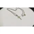 David Yurman Gold and Silver Horizontal Cross Pendant Necklace