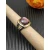 David Yurman Gold and Silver 14mm Square Purple Diamond Ring