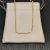 David Yurman 1.7mm Pavé Bar Red Diamond Necklace