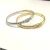 David Yurman 6.2mm Silver Pavé Hook Clasp Engraved Wave Bracelet