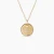 David Yurman Silver Diamond Letter L Round Pendant Necklace, Length 42cm + 3cm + 3cm