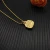 David Yurman Gold 14mm Square Blue Diamond Necklace