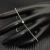David Yurman 4mm Sterling Silver Single Stone Yellow Diamond Bracelet