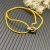 David Yurman Yellow Double Ring Sterling Silver Nylon Cord Bracelet