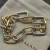 David Yurman Madison Chain Multi-Ring Gold and Silver Bracelet, Length 21cm