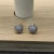 David Yurman 8.6mm Round Silver Pavé Diamond Stud Earrings