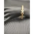 David Yurman Gold 7mm Diamond Single X Cuff Bracelet
